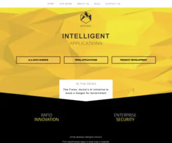 Atchai.com(Applied AI Consultancy and Development) Screenshot