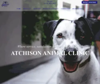 Atchisonanimalclinic.com(Atchison Animal Clinic) Screenshot