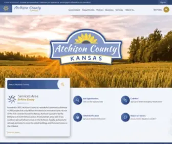 Atchisoncountyks.org(The Atchison County Official Website) Screenshot