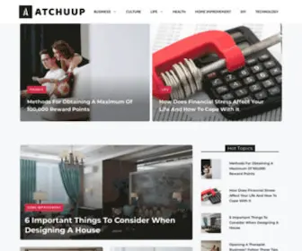 Atchuup.com(Cool Stories On The Web) Screenshot
