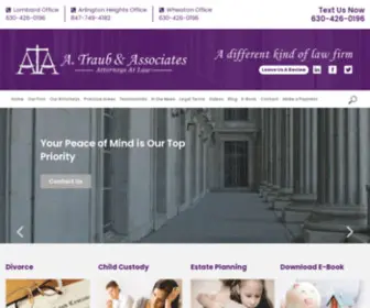 Atclaw.com(Lombard Illinois Family Law Attorney) Screenshot