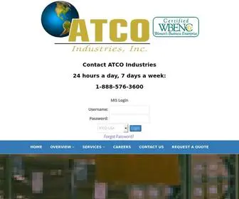 Atcoindustries.com(ATCO Industries) Screenshot