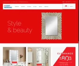 Atcostmirrors.com(Low Cost Mirrors) Screenshot