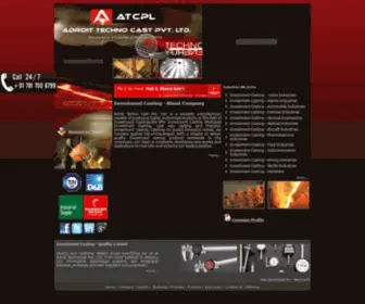 ATCPL.co.in(Find The Best Investment Casting Manufacturer & Suppliers From India) Screenshot