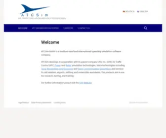 Atcsim.de(AIR TRAFFIC SIMULATION AND VOICE TECHNOLOGIES) Screenshot