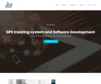 ATD-GRP.com(GPS system and Software Development) Screenshot