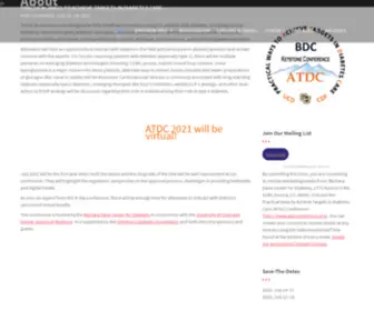 Atdcconference.com(Practical Ways to Achieve Targets in Diabetes Care) Screenshot
