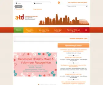 Atdla.org(ATD-Los Angeles) Screenshot