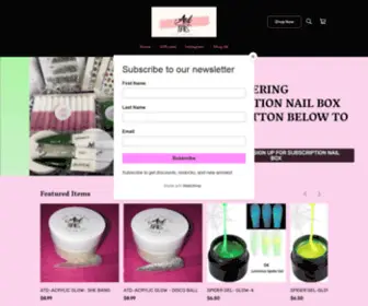 Atdnails.com(ATD NAILS) Screenshot