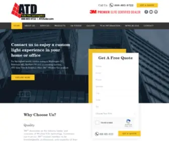 Atdsolar.com(Window Film Solutions) Screenshot