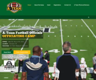 Ateamofficiating.com(A Team Football Officiating) Screenshot