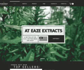 Ateazeextracts.com(St.Louis Veteran Owned Hemp CBD brand) Screenshot