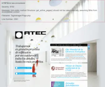 Atecaparejadores.com(ATEC) Screenshot