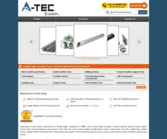 Ateccorp.com(A-Tec Corp) Screenshot