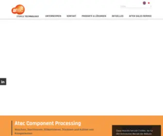 AtecGroup.de(Atec Sterile Technology) Screenshot