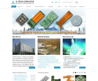 Atechcircuit.com(A-Tech Circuits) Screenshot