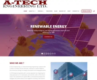 Atecheng.ca(A-TECH Building Solutions Ltd) Screenshot