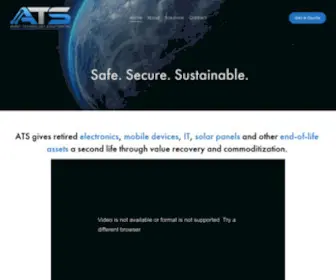 Atechsolution.com(ATS Solutions) Screenshot