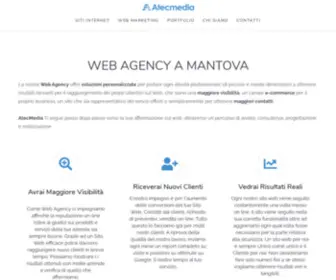 Atecmedia.it(Web agency Mantova) Screenshot