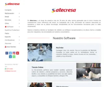 Atecresa.com(WordPress) Screenshot