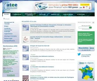 Atee.fr(Certificat d) Screenshot