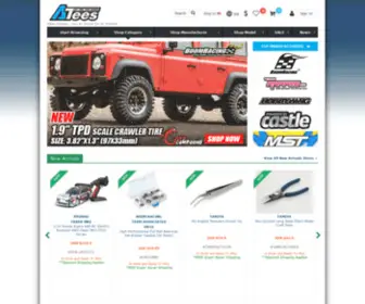 Atees.com(Your #1 Source For Radio Control Car Products) Screenshot