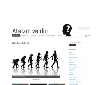 Ateizm.org(Ateizm ve Din) Screenshot