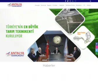 Ateknokent.com(Antalya Teknokent) Screenshot