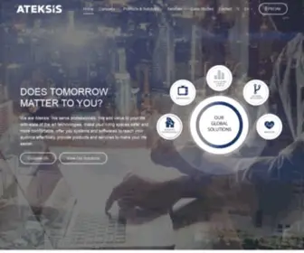 Ateksis.com(We are Ateksis. Adding value to life) Screenshot