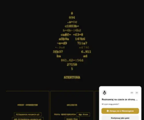 Atektura.pl(ATEKTURA projekty stron) Screenshot