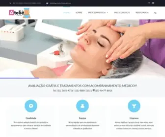 Ateliedaestetica.com.br(Atelie da Estética) Screenshot