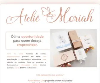 Ateliemoriah.com.br(Ateliê Moriah) Screenshot