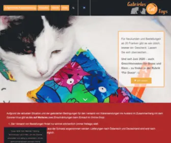 Atelier-Bijoux.com(Artgerechtes Katzenspielzeug und Hundespielzeug) Screenshot