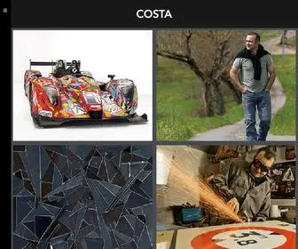 Atelier-Costa.com(Artiste sculpteur) Screenshot