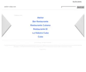 Atelier-Cuba.com(Atelier Cuba) Screenshot