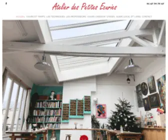 Atelier-Des-Petites-Ecuries.fr(Ecole de dessin Paris) Screenshot