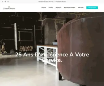 Atelier-Des-Sols.com(Atelier des Sols : béton ciré) Screenshot