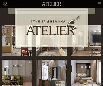 Atelier-Design.ru(Студия дизайна "Atelier") Screenshot