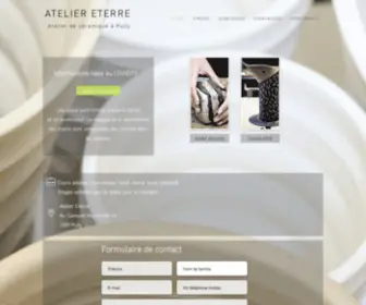 Atelier-Eterre.com(ACCUEIL) Screenshot