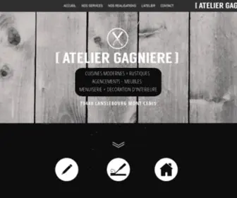 Atelier-Gagniere.com(ACCUEIL) Screenshot