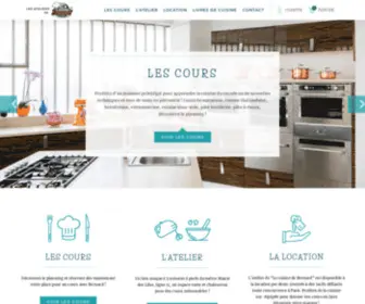 Atelier-Lacuisinedebernard.com(Les Ateliers de la Cuisine de Bernard) Screenshot