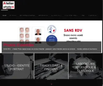 Atelier-Photo38.fr(Accueil) Screenshot