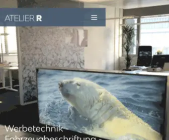 Atelier-PR.ch(Fahrzeugbeschriftung) Screenshot