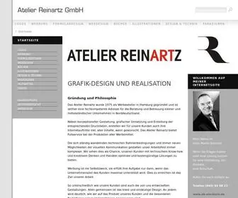 Atelier-Reinartz.de(Grafik-Design und Realisation) Screenshot