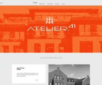 Atelier41Architects.co.uk(Architectural Firm London) Screenshot