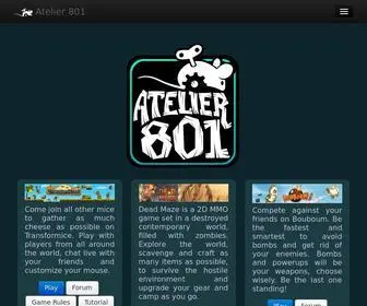 Atelier801.com(Atelier 801) Screenshot