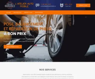 Atelierautomobile.ca(L'Atelier Auto Mobile) Screenshot