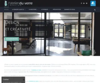 Ateliercreations.com(L'atelier du verre) Screenshot