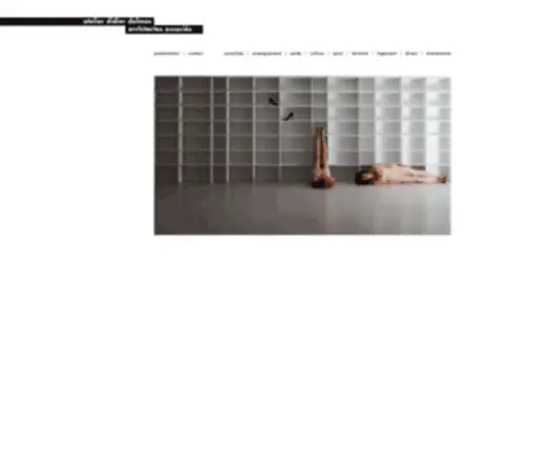 Atelierdalmas.com(Architecte Lyon) Screenshot