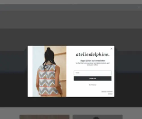 Atelierdelphine.com(Atelierdelphine) Screenshot
